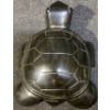 Image 6 : Large Hand Carved Black Obsidian Aztec Turtle Statue Green Shimmer 6 Pounds