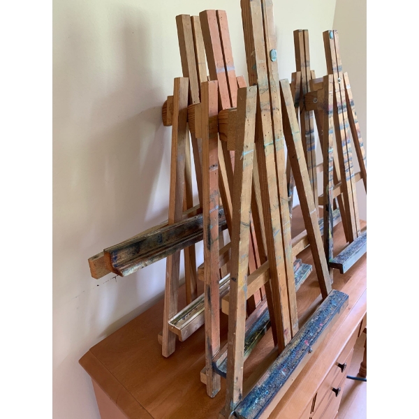 Wood Painting Easel Collection