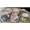 Image 1 : Six Collectible Tea Cups & Saucers  Royal Albert & Aynsley
