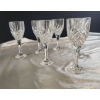 Image 3 : Set of 7 Vintage Godinger Shannon Crystal Goblets in the Dublin Pattern