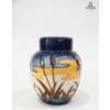 Image 3 :  Moorcroft Pottery Ginger Jar In The 'Reeds at Sunset' England 6''INCHES IN HEIGHT 