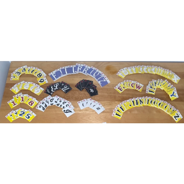 Monogrammed Sew On Patches 2"Largest #2 - Customize Any Jersey 