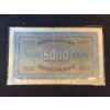 Image 2 : 1922 Bavarian State Banknote, 5000 Mark Denomination