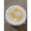 Image 2 : 2013 Canada $5 Fine Silver Coin, Shadowleaf Design, 1oz, Proof Quality