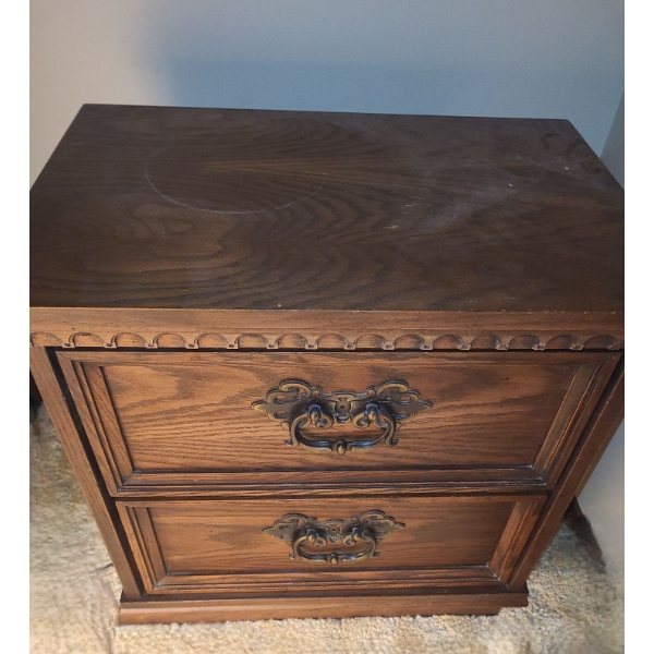 Pair of Nightstands 21 W, 14 D, 22 T