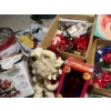 Image 3 : -large collection of Christmas gift, wrapping bags, bows, ribbons, walnut, mice, craft, and abundanc