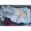 Image 2 : Several Bins Containing: Assorted Household Linens, Curtains, Cushions and Some Outdoor Gloves etc.