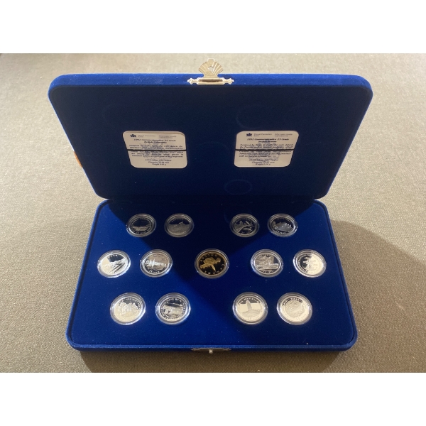 Royal Canadian Mint 13-Piece Provincial Commemorative Coin Set
