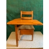 Image 1 : Oak Vintage Child Sized school desk 