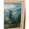 Image 3 : MCM Oil Panting Mountain Scene 25X30