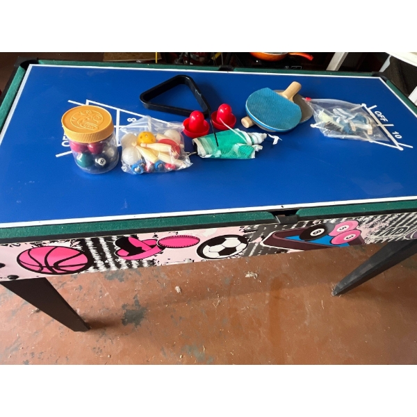  multisport table game with accessories