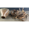 Image 1 : Civil War Cavalry Stirrup & Harness & Antique U.S. Quartermaster Corps (USQMC) Metal Bucket