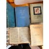 Image 3 : Vintage Stamp collection with assorted vintage books. Heidi grows up, Heidi’s children, The adventur