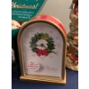 Image 2 : Decorative Holiday Decor - Evergreen Nativity Idol w/ 12 Days of Christmas Balls