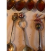 Image 13 : Lot of Collector Spoons, Spoon Rack, Bells and Vintage Keychains