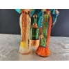 Image 8 : 2 Geisha Dolls, Queen Anne Teacup and Saucer, and A Vintage Reuge Musical Lantern Decanter
