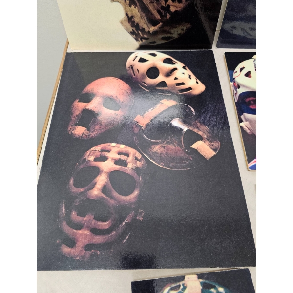 Vintage Hockey Mask Photographs