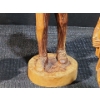 Image 14 : Caron Woodwork Wooden Sculptures, Tall Wooden Lad and Hand Carved Wooden Box