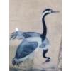 Image 4 : Print of Bird 15 X 18 Framed Under Glass and Empty Frame 17 X 23 No Glass