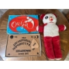  vintage Ouija board and a creepy one eye Teddy handmade .
