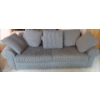 Image 1 : Striped Textile Sofa, Advantage By Skylar Peppler -  90W, 37D, 30T