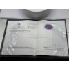 Image 4 : 23.90ct Oval Cabochon Cut Natural Amethyst, Measuring 21.35x15.64x10.31mm