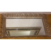 Image 3 : Large Antique Decorative Wall Mirror w/ Gold Gilt Tray 29T