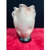 Image 2 : Chalk Vase with Red Rose 9.5H