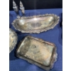 Image 4 : Collection of Silver Plated Serving Pieces