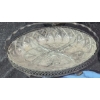 Image 4 : Metal Plate 11.5" Diameter, Glass Plate w/Basket 12 X 7.5, Rogers/ Wallace Various Cutlery and More!