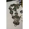 Image 8 : Vintage Jewelry Lot Featuring Necklaces, Earrings, Bracelets, and Decorative Trinket Basket