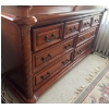 Image 3 : Quality Made Solid Oak Dressing Table w/ Detachable Mirror 68x17x70