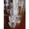 Image 1 : Glass Hurricane and Candle Holders 