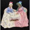 Image 1 : Royal Doulton & Co Limited Bone China  "Afternoon Tea" HN 1747 Corp 1936 (7"tall)