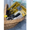 Image 2 : Abundant Basket of Utensils , Flatware & Kitchen Tools