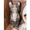 Image 3 : Cat Figurine Collection with Wedgwood Plate