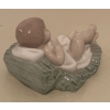 Image 2 : LLADRO Porcelain Baby Jesus in Manger 4Wx2T Nativity 
