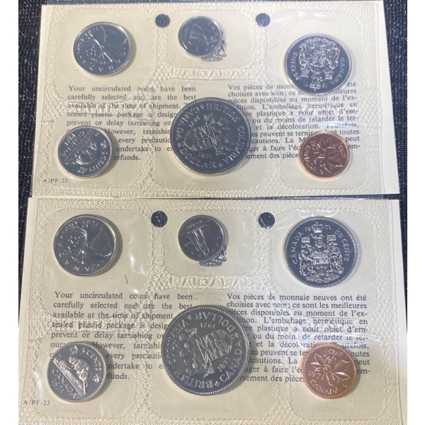 1971 Canadian Uncirculated Coin Sets