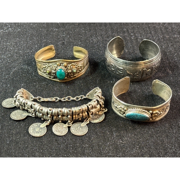 4 Ethnographic Bracelets