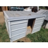Image 2 : Large Metal Hand Made Dog House. 62 w, 37 h, 50 d