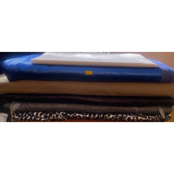 Meters & Meters of Fabric - Assorted Varieties Colors & Styles (8)