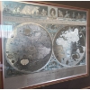 Image 2 : Blaeu Wall Map 30 X 26, Framed Under Glass