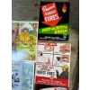 Image 3 : collection of vintage Alberta, forestry products, vintage signs prevent forest fires and a number of