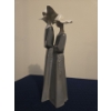 Image 2 : LLADRO Rare Pale Grey Nuns Porcelain Figure - 4W, 3D, 11T 
