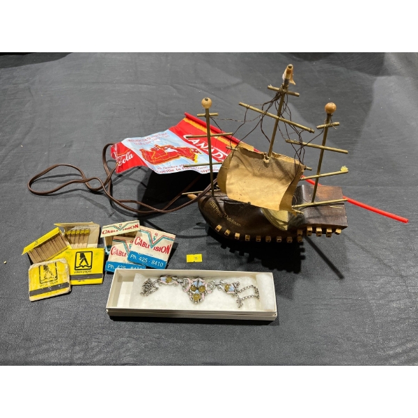 Wooden Shoe/Ship Lamp, and more