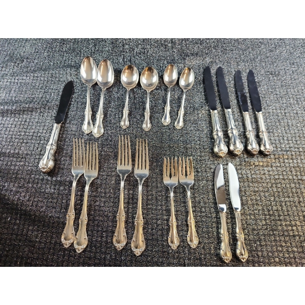 International Sterling Silver Flatware Set - Joan Of Arc (1.00 lbs total ) #5