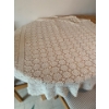 Image 5 : Mint Condition Hand Crocheted Table Cloth 