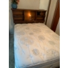 Image 1 : Full-Size Bed Set With Wooden Headboard and Mattress