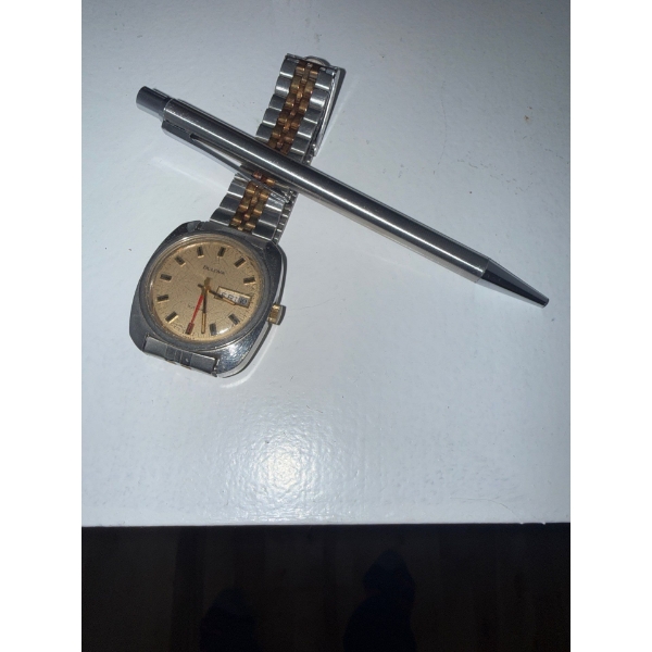 Men's Bulova Watch & Pen (w/"S" inscribed)