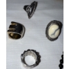 Image 2 : Black & White Ladies Fashion Accessories - Beads Shells Bangles & More